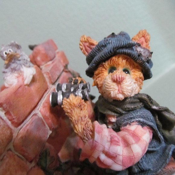 Boyds Bears - Audubon P. Pussywillow Birdwatcher - Votive Candle Holder - Picture 4 of 16